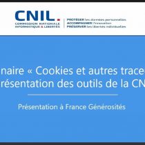 Webinaire avec la CNIL – 10 décembre 2020 <span style=