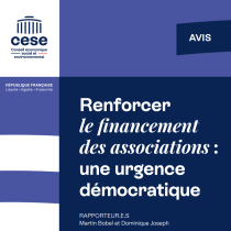 Publication de l’avis du CESE « Renforcer le financement des associations : une urgence démocratique »