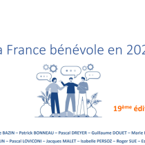 La France bénévole 2024 – Recherches & Solidarités mai 2024