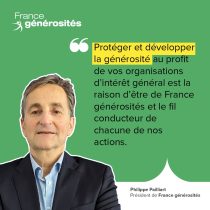 Message de soutien du Président de France générosités en ce début 2025 difficile