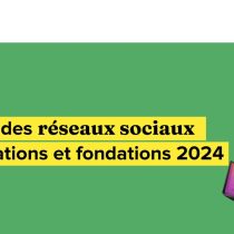 Chiffres Réseaux sociaux 2024 – Baromètre des associations et fondations – Juin 2024